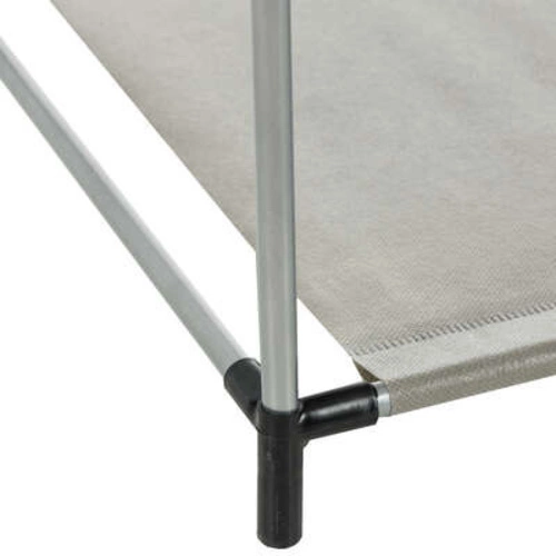 Regał metalowy Mix n`Modul 6-komorowy czarny nowoczesny do salonu i sypialni 5five